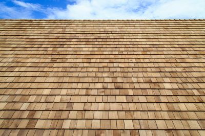 Products For Wood Shake Roof Replacements in use
